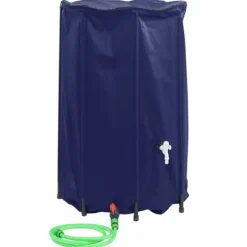 vidaXL vandtank med hane sammenfoldelig 500 l PVC - Vandingsartikler