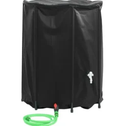 vidaXL vandtank med hane sammenfoldelig 750 l PVC - Vandingsartikler