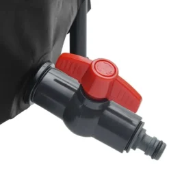 vidaXL vandtank med hane sammenfoldelig 380 l PVC - Vandingsartikler