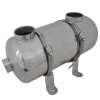 vidaXL varmeveksler til pool 355 x 134 mm 40 kW - Pool & spa – tilbehør