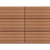 vidaXL WPC-fliser 60 x 30 cm 6 stk. 1 m² brun - Gulve