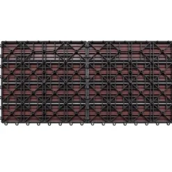 vidaXL WPC-fliser 60 x 30 cm 6 stk. 1 m² brun - Gulve