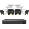 Videoovervågningssystem, 8CH, 5MP opløsning, 30m kabel længde,4T, 8CH DVR 4Pcs Kits
