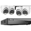 Videoovervågningssystem, 8CH, 5MP opløsning, 30m kabel længde,4T, 8CH DVR 4Pcs Kits-b