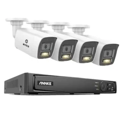 Videoovervågningssystem, 8MP opløsning, tovejskommunikation,1T, I91DH