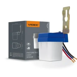 Videx skumringssensor fotometrisk IP44 mikroovn max 6A overflademonteret