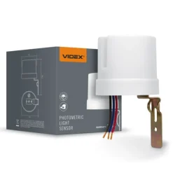Videx skumringssensor fotometrisk IP44 mikroovn max 25A overflademonteret