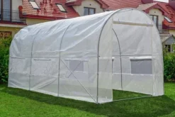 Viking Choice Hobby Drivhus 4.5x2x2m - Holdbart, UV-bestandigt, 9m² dyrkningsareal