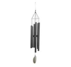 Vindklokke NATURENS MELODY H99cm, sort