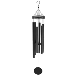 Vindklokker 1473 mm i aluminium, dyb tone, til udendørs brug, holdbare og dekorative, perfekt til mindesmærker.