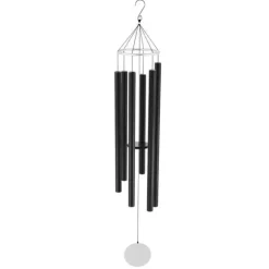 Vindklokker i aluminium 1677 mm, dyb tone, udendørs minde, holdbar og vejrbestandig, perfekt til haven.