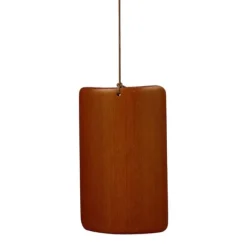 Vindspil, Bambus Sejlbåd, 72x20x6 cm, Brun