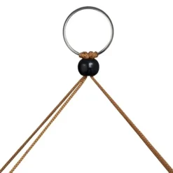 Vindspil, Bambus spidst tag, 68x14x7 cm, Brun