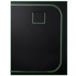 Væksttelt sæt - Indendørs plantetelt - 150 x 150 x 200 cm - Fuldspektrum LED vækstlys - Ventilationssystem - 600D højreflekterende Mylar