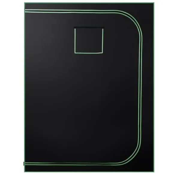 Væksttelt sæt - Indendørs plantetelt - 150 x 150 x 200 cm - Fuldspektrum LED vækstlys - Ventilationssystem - 600D højreflekterende Mylar