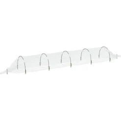 Væksttunneller 2 stk. til hurtig spiring - Glasfiber & PP | Størrelse: 1,5x5 m