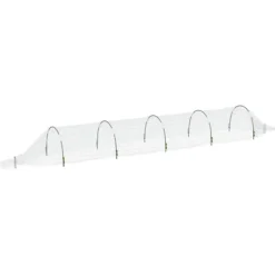 Væksttunneller til planter - 4 stk. 1,5x5 m | Materiale: Glasfiber og PP