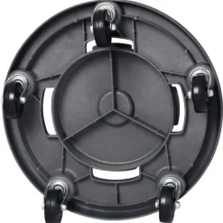Vognbund på hjul til en rund affaldscontainer, diameter. 50 cm - Hendi 691441