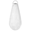 VONROC Havelampe - Solar - Solcelle | Luna Drop | 400x200mm | LED | Ice
