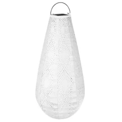VONROC Havelampe - Solar - Solcelle | Luna Drop | 400x200mm | LED | Ice