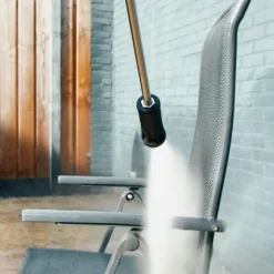 VONROC Højtryksrenser - 2200W | 170 bar, 450 l/t, sæbebeholder, spraypistol, turbo- og justerbar lanse, 8m slange, til bil og terrasse