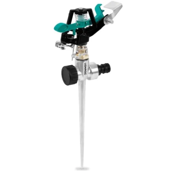 VONROC Impulsvander - Metal pulserende sprinkler – cirkel & sektor – op til 450 m²