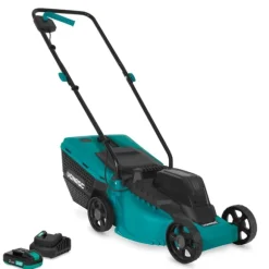 VONROC Plæneklipper 20V – 32 cm | 30L | Drift på én akku! | Inkl. 2.0Ah Akku og oplader