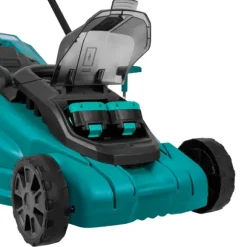 VONROC Plæneklipper 40V - 4.0Ah - 38cm | 45L | Støjsvag & Kraftfuld | Inkl. 2x 4.0Ah akku og dobbeltoplader