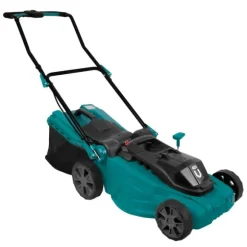 VONROC Plæneklipper 40V - 4.0Ah - 38cm | 45L | Støjsvag & Kraftfuld | Inkl. 2x 4.0Ah akku og dobbeltoplader