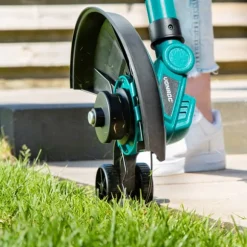 VONROC Sæt Plæneklipper 20V – 32 cm og Græstrimmer | 30L | Drift på én akku! | Inkl. 4.0Ah Akku og oplader