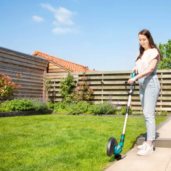 VONROC Sæt Plæneklipper 20V – 32 cm og Græstrimmer | 30L | Drift på én akku! | Inkl. 4.0Ah Akku og oplader