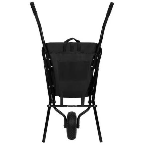 VONROC Trillebør - 50 liter | Sammenklappelig | 30 kg / 50L Kapacitet – Letvægt – Pladsbesparende