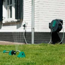 VONROC Vippevander - Havesprinkler – Oscillerende Sprinkler til Jævn Vanding | Vandingsareal: maks. 280 m² | Med Filter & Rensepind