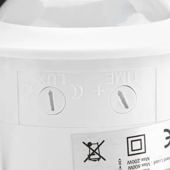 110V-240V Justerbar Kropsbevægelse Bevægelse Loft Infrarød Sensor Detektor Lyspære Afbryder