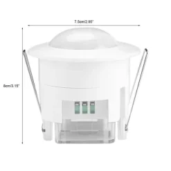 110V-240V Justerbar Kropsbevægelse Bevægelse Loft Infrarød Sensor Detektor Lyspære Afbryder