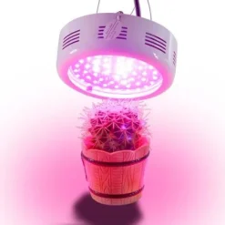 Växtlampa GROWFLOW, 50W LED med optimal våglängd, NASA Lila och Blå