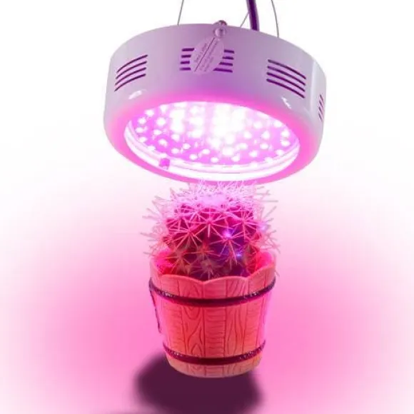 Växtlampa GROWFLOW, 50W LED med optimal våglängd, NASA Lila och Blå