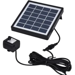 1,5W miniature børsteløs akvariefontænedam solcelledrevet nedsænkbar vandpumpe