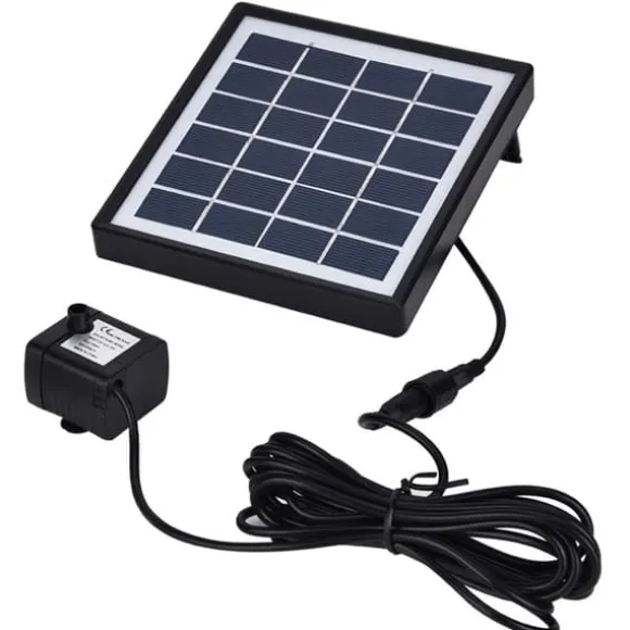1,5W miniature børsteløs akvariefontænedam solcelledrevet nedsænkbar vandpumpe