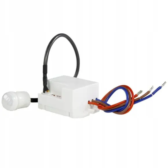 800W PIR 120/360 graders miniature bevægelsessensor med MCR08 sonde