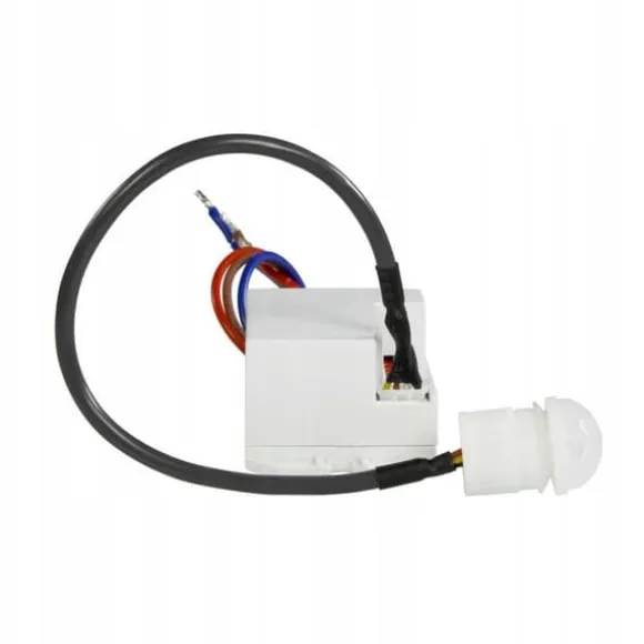800W PIR 120/360 graders miniature bevægelsessensor med MCR08 sonde