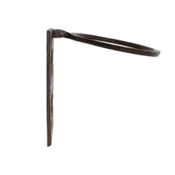 Wall Support for Hanging Flower Pots Home ESPRIT Dark brown Iron 18 x 17,5 x 18 cm