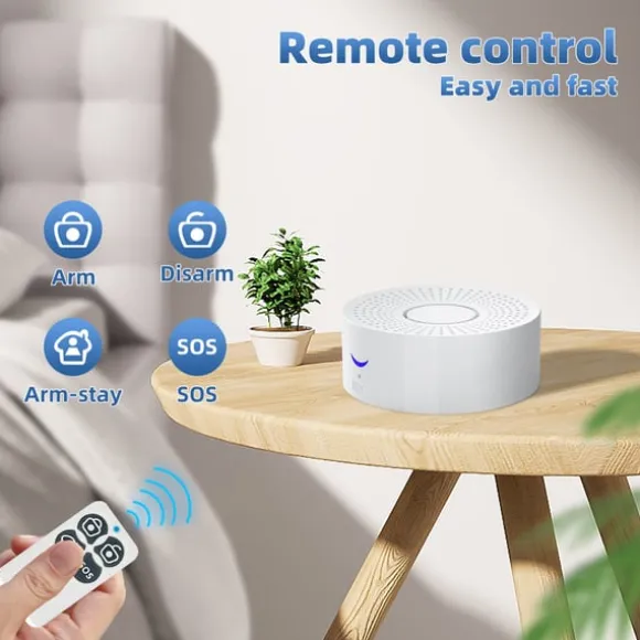 WiFi Smart Home Security Alarm System med sensorer