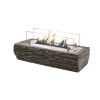 Woody bio-ethanol bordovn - humør pejs - Indendørs & Udendørs - Træ look - 2 KW varme
