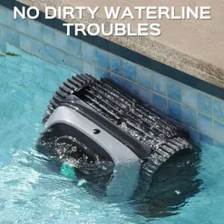 WYBOT C1 Batteridrevet robotpoolrenser - 150 min. driftstid - 2642GPH sugning - Bluetooth/app-styring - til pools op til 150 m²