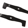 2X 55 CM plæneklipper kniv til John Deere LTR155 LTR166 LTR180 / AM131560 M145243 M145245