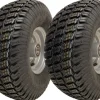 15x6.00-6 Grass Plæneklipperhjul 4-lags P332-dæk på fælg 20 mm lejer (sæt med 2)