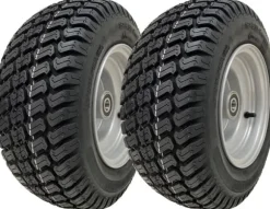 16x6.50-8 Græsdæk på kuglelejefælge Plæneklipper Quad ATV (sæt med 2)