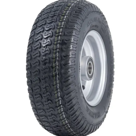 13x5.00-6 Græsplæneklipperdæk og stålfælg Wanda P332, 20 mm 6304 lejer