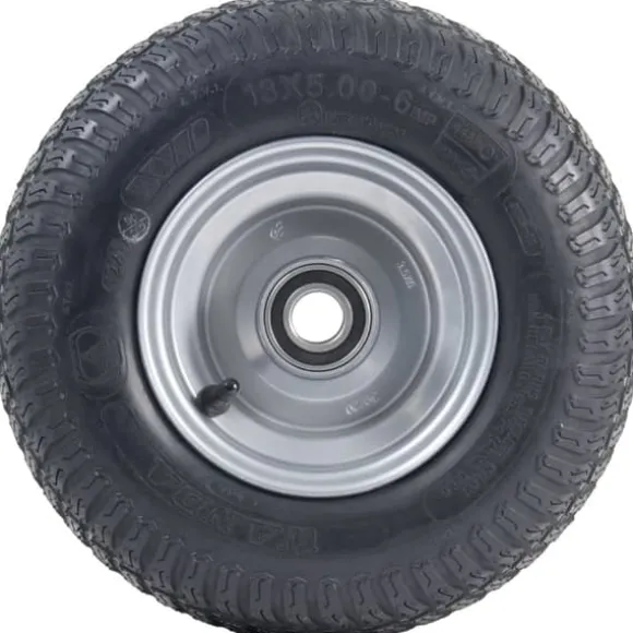 13x5.00-6 Græsplæneklipperdæk og stålfælg Wanda P332, 20 mm 6304 lejer